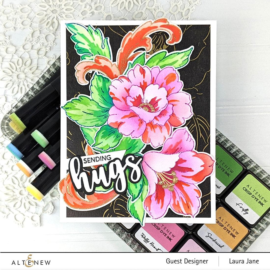 Floral Acanthus DIY Craft Kit - Handmade Home Decor Project for Adults & Teens - Perfect for Scrapbooking, Card Making, and Wall Art