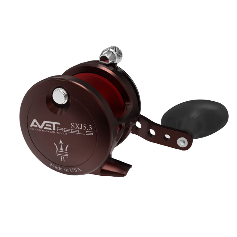 Avet G2 SXJ 5.3 Single Speed Fishing Reel - Saltwater & Freshwater Spinning Reel for Offshore, Inshore, and Deep Sea Fishing
