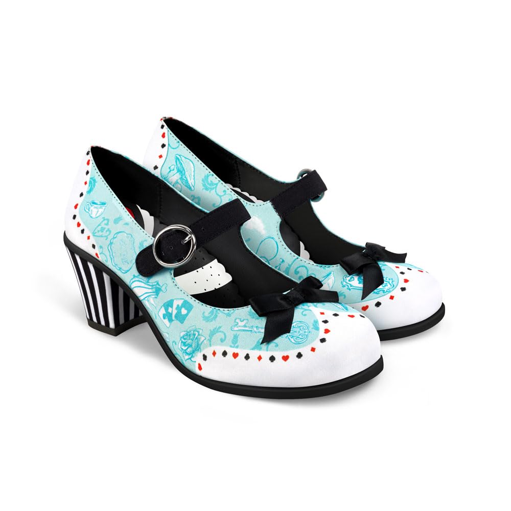 Hot Chocolate Design Chocolaticas Women's Mid Heel Mary Jane Pumps - Elegant Office & Party Shoes for Women