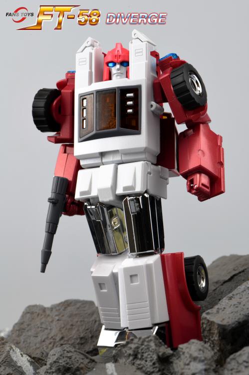 Fans Toys FT-58 Diverge Collectible Action Figure - Premium Transformers-Style Robot Toy for Adults & Collectors | Perfect for Display, Photography, and Gifting