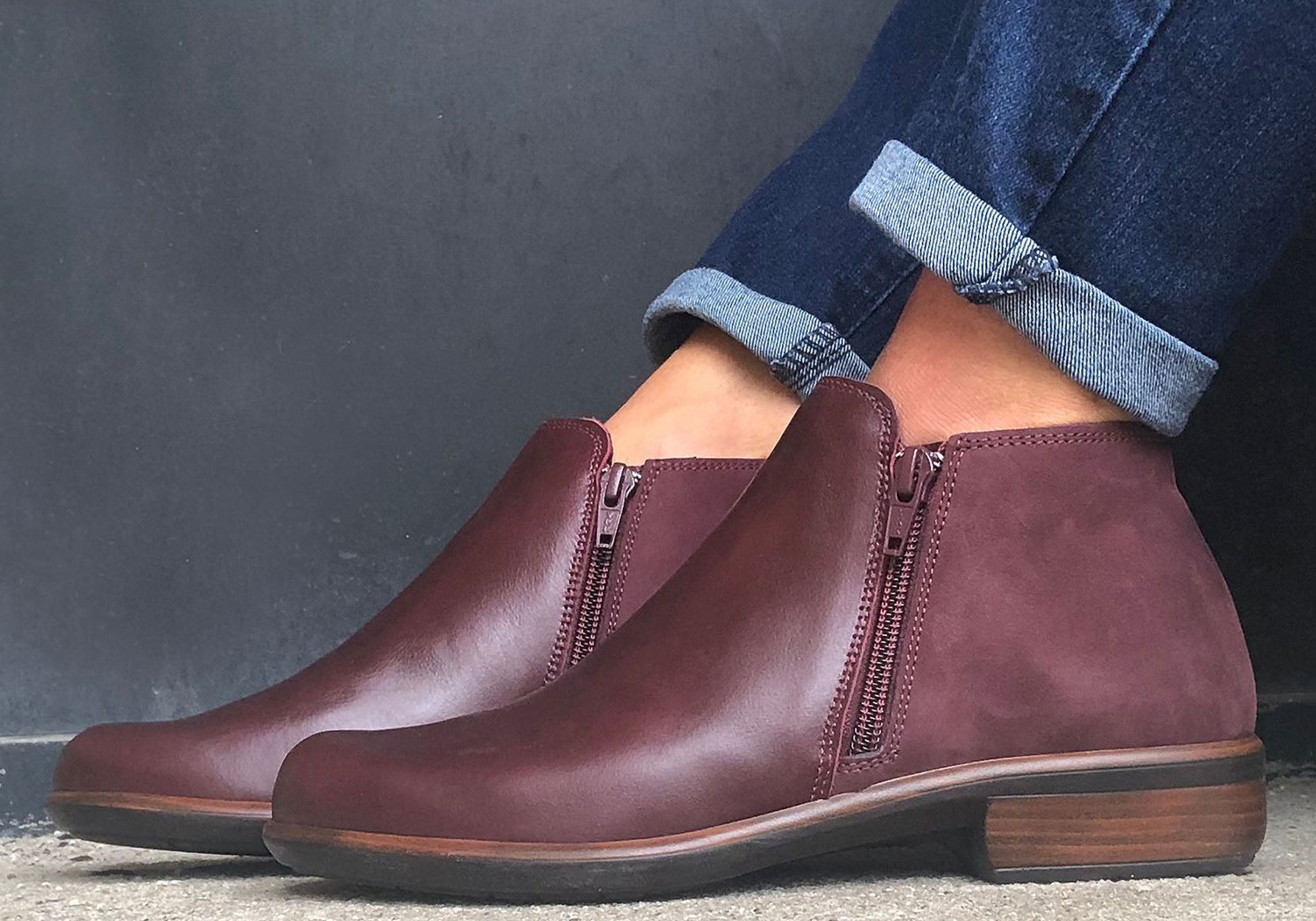 Naot Helm Women's Leather Ankle Boots - Comfortable, Cushioned & Supportive Footwear for Walking, Work & Casual Outfits