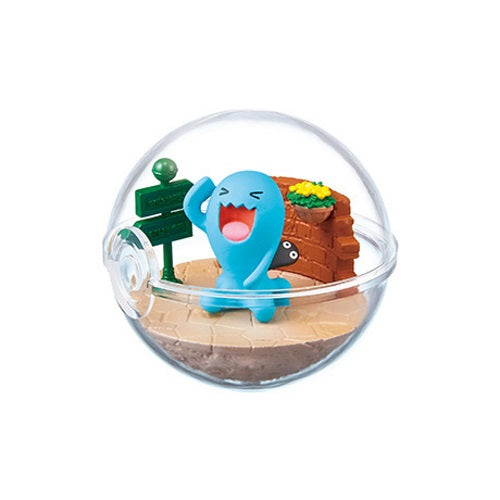 Pokemon Terrarium Collection - 6 Piece 2.5 Inch Miniature Figures Set for Home Decor, Office Display & Gift Giving | Re-Ment Official Licensed Collectibles