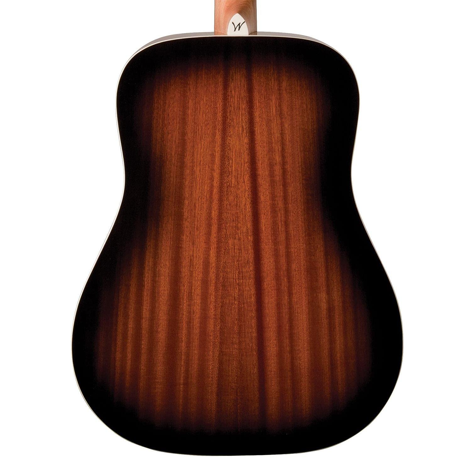 Washburn WD7SATB-A 6-String Acoustic Guitar for Right-Handed Players - Natural Finish, Spruce Top, Mahogany Back & Sides - Perfect for Beginners, Campfires & Live Performances