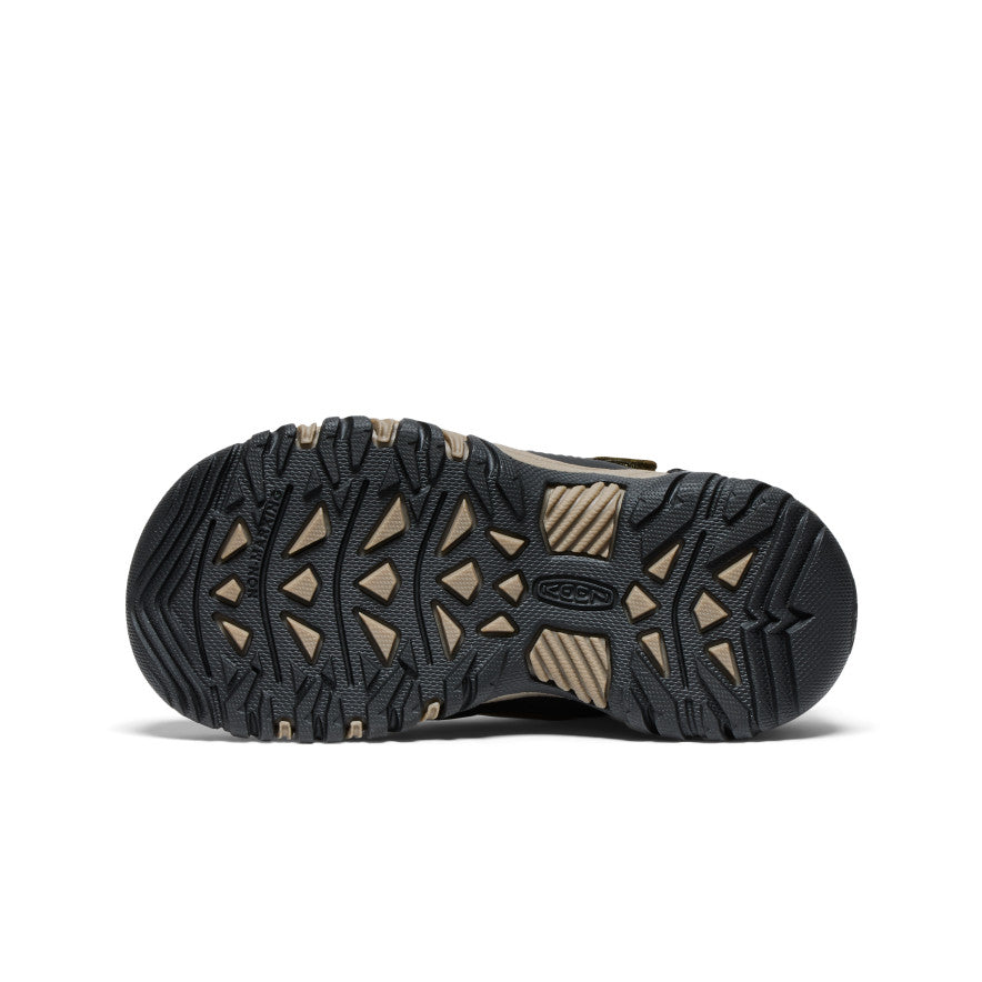 Little Kids' Targhee IV Waterproof Hiking Shoes - Dark Olive/Gold Flame | Outdoor Adventure Footwear for Boys & Girls | Perfect for Trails, Camping & Nature Walks