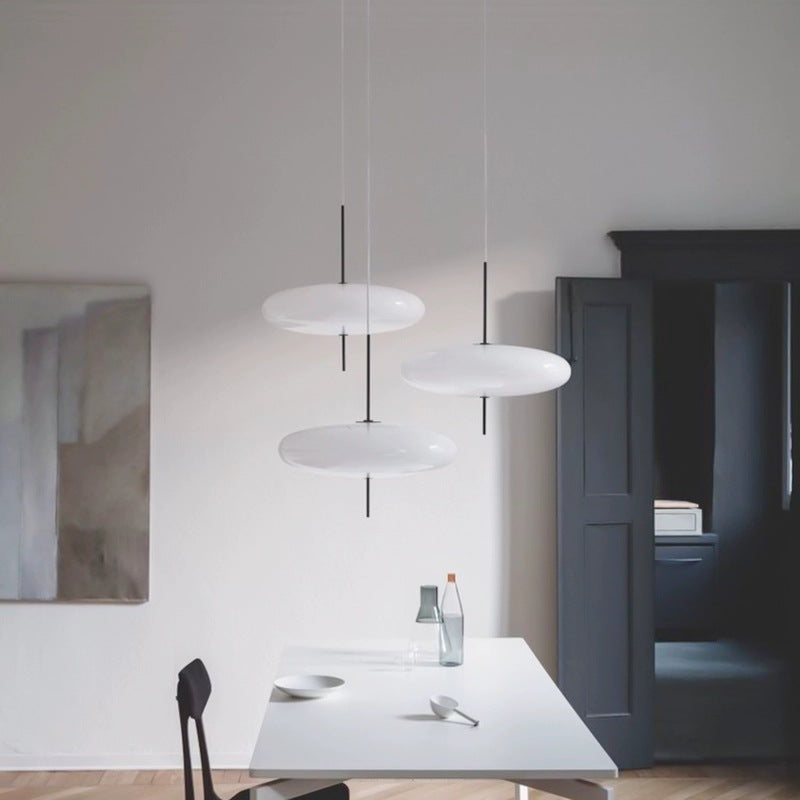 Modern 2065 Pendant Light - Sleek Hanging Lamp for Kitchen Island, Dining Room & Living Room Decor - Adjustable Height LED Ceiling Light Fixture