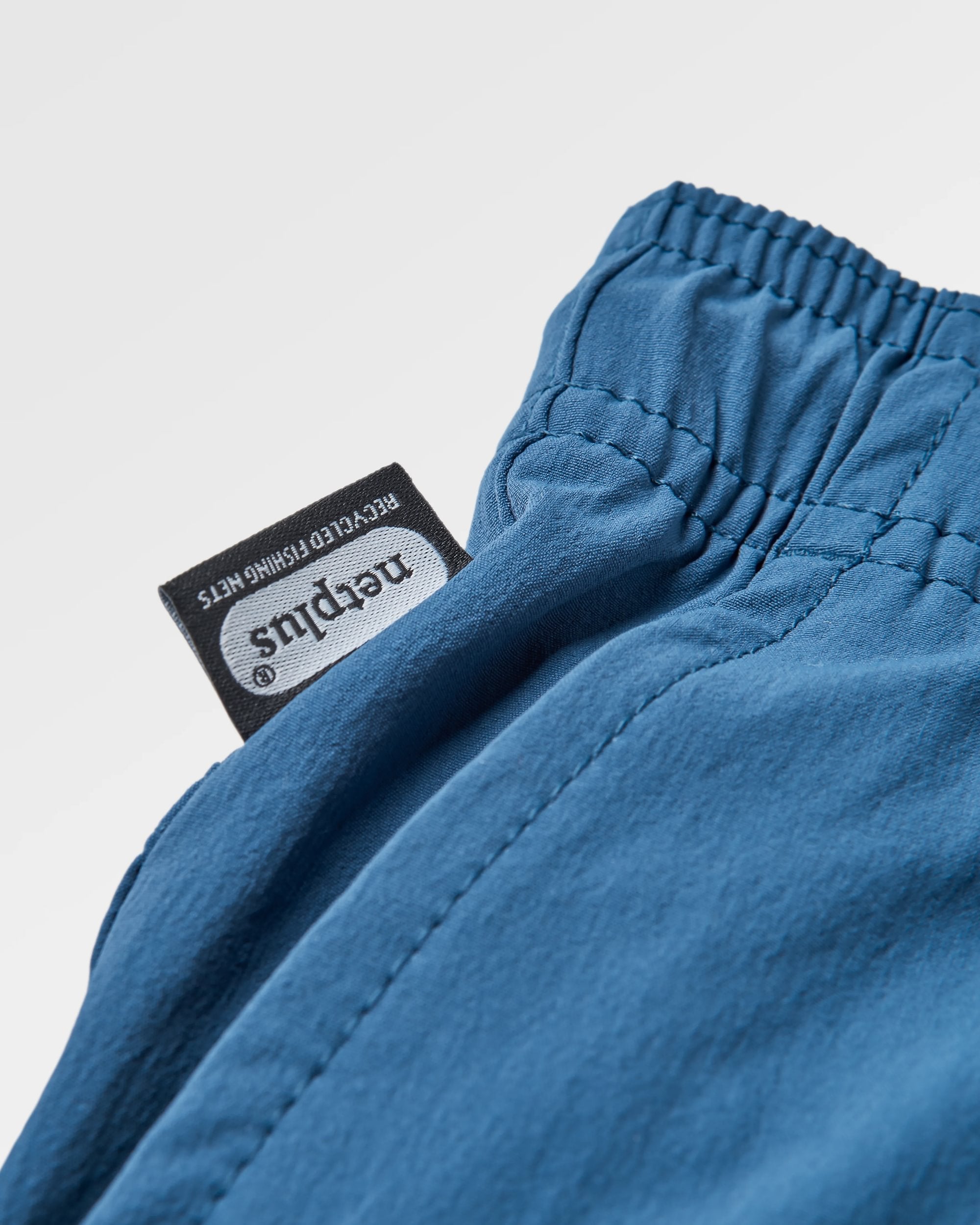Men's Drifter Beach Lined Shorts - Dark Denim Stretch Comfortable Casual Swimwear for Summer Vacation, Surfing, and Outdoor Activities