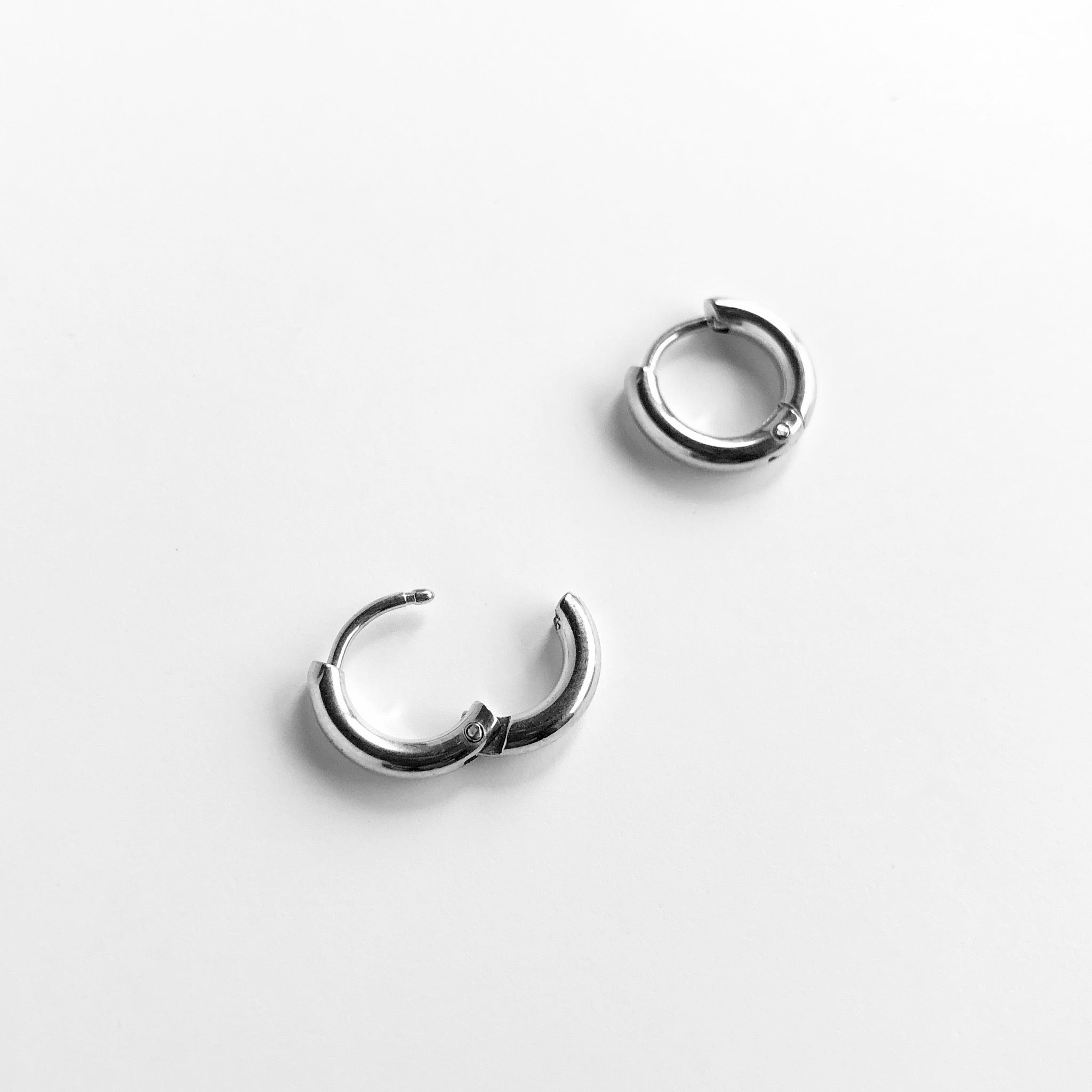 Small Tube Hoops - Lightweight Dainty Gold Hoop Earrings for Women | Perfect for Everyday Wear, Office & Casual Outfits