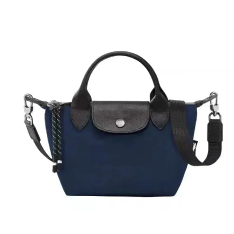 Detachable Strap Dumpling Tote Bag - Stylish Reusable Grocery Shopping Bag for Women - Perfect for Farmers Market, Beach, Picnics & Daily Use