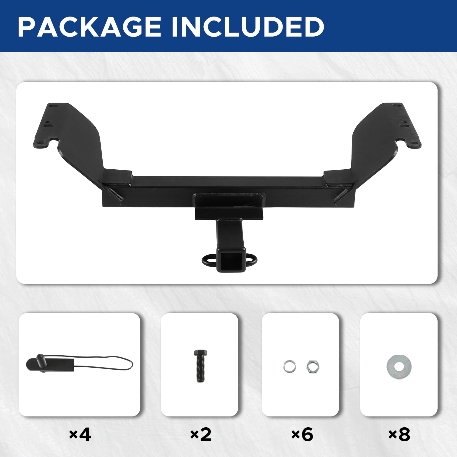 2018-2025 Chevy Equinox & 2018-2024 GMC Terrain Trailer Hitch - Class 3 Towing Receiver 2