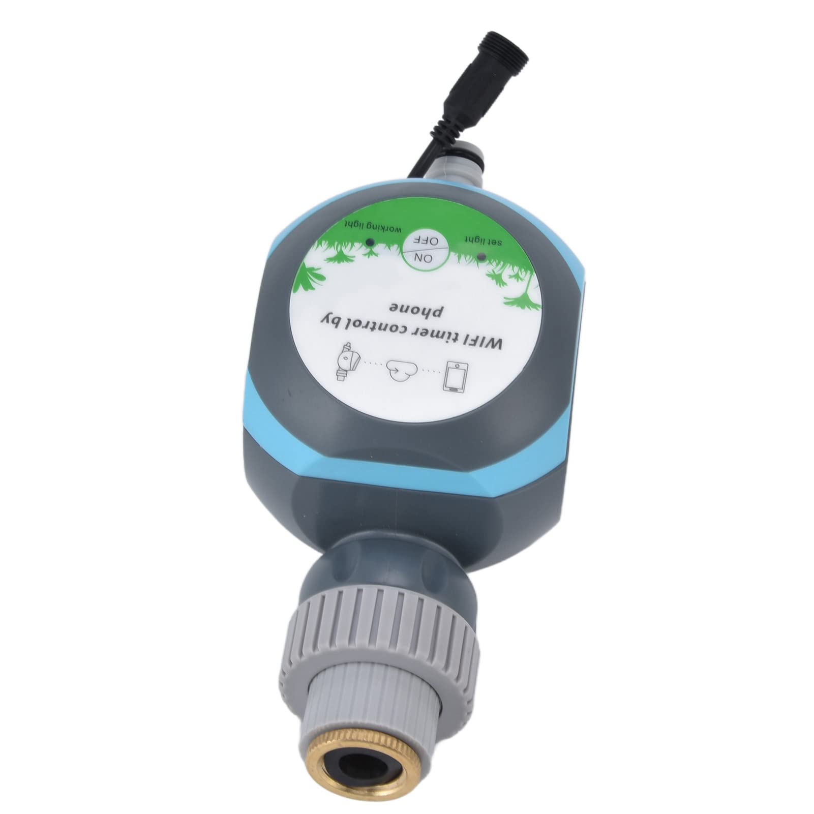 Eulbevoli Automatic Garden Sprinkler Timer - Programmable Watering System for Lawns, Yards & Balconies | Save Water with Custom Irrigation Schedules | Perfect for Outdoor Plants, Flowers & Vegetable Gardens