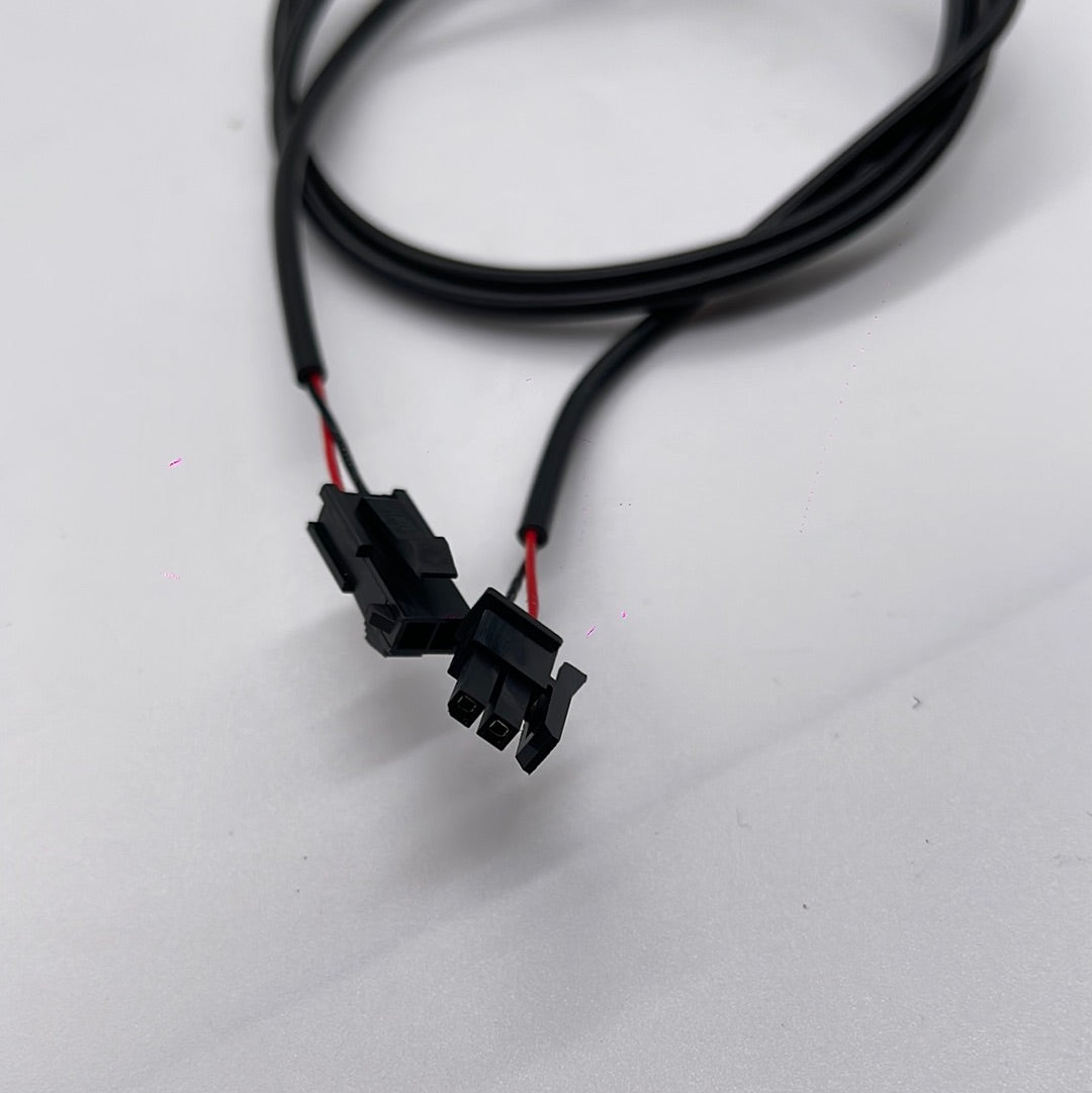 48V Mosquito Rear Light to Controller Cable - 2 Wires + 2 Pins for E-Bike, Scooter & Electric Vehicle Wiring