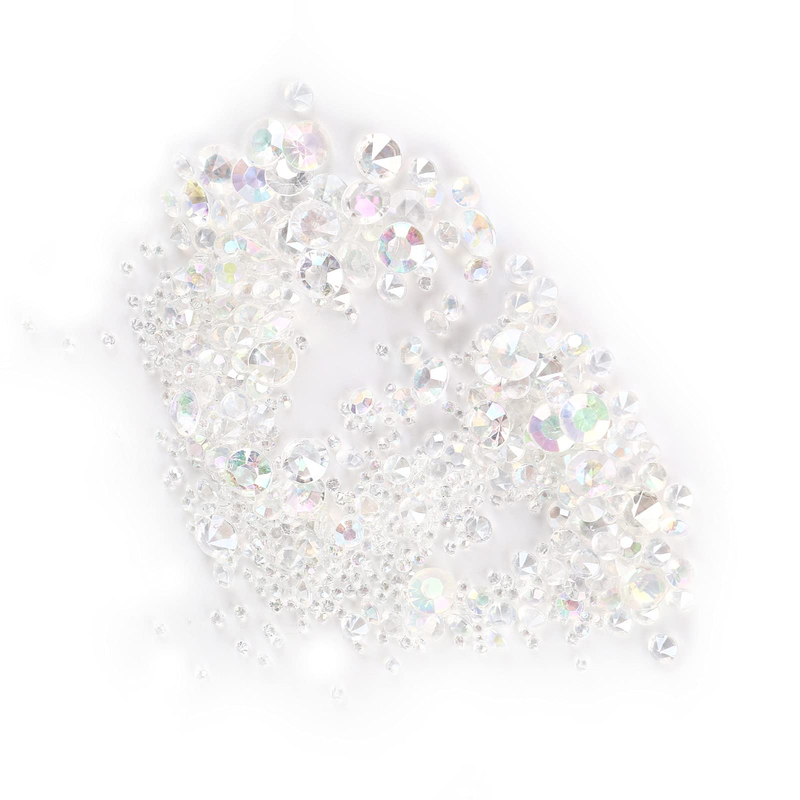 01 Rhinestones - Acrylic Drill Shiny Gems for DIY Jewelry Making, Wedding Decorations, Party Table Crafts & Home Decor | Perfect for Scrapbooking, Gift Wrapping & Nail Art