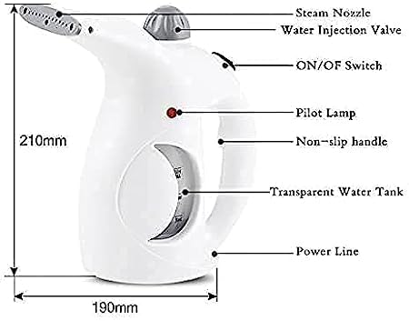 Surinka Nano Ionic Facial Steamer & Medical Steam Inhaler - Professional Skin Care & Cold Relief Device with UV Sterilization - Perfect for Spa Treatments, Acne Care, Sinus Relief & Hydrating Skin at Home