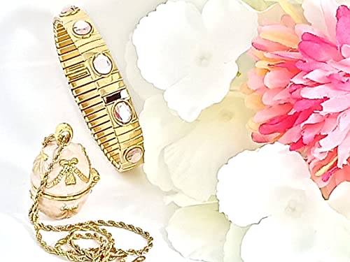 ivory faberge egg jewelry set