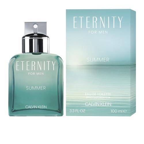 Calvin Klein CK Eternity Summer 100ML Eau De Toilette Spray for Men - Fresh Summer Fragrance for Daytime Wear & Special Occasions