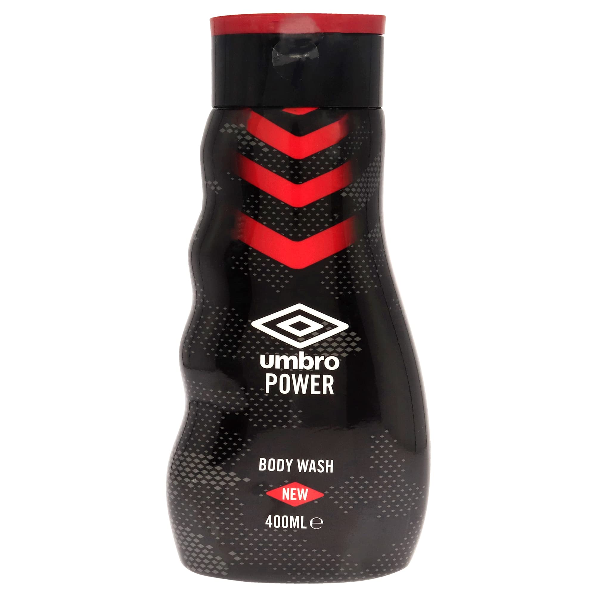 UMBRO Power Red Body Wash for Men - Refreshing & Hydrating Shower Gel, Ideal for Post-Workout & Daily Use