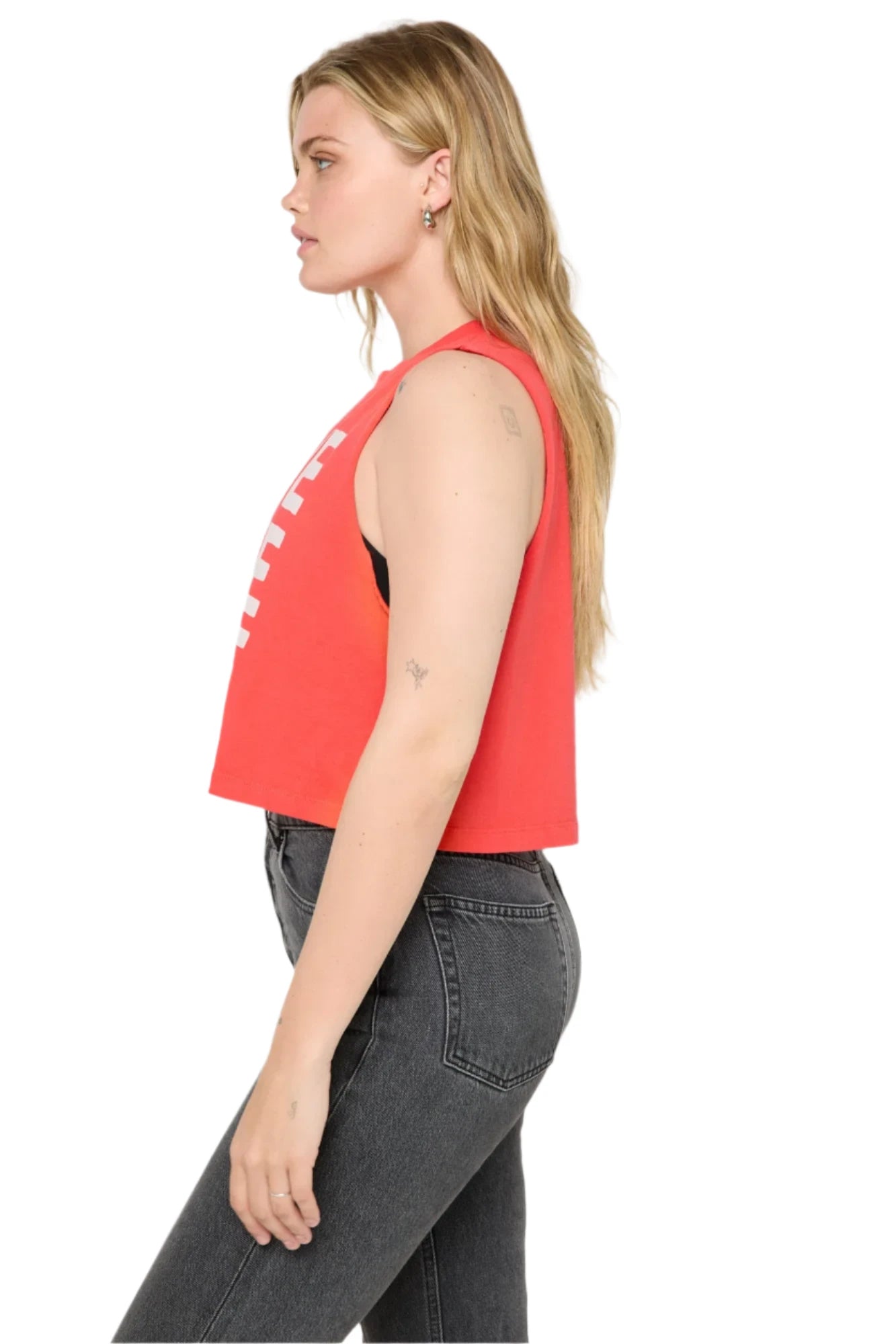 Love Shine Callie Crop Tank - Women's Fashion Yoga Top for Workout & Summer Outfits