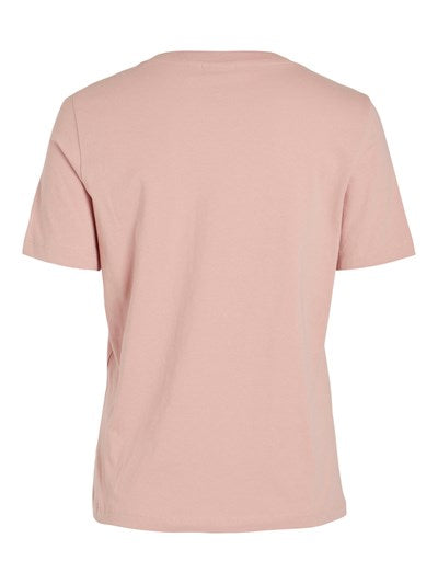 Dear Santa Christmas T-Shirt for Women - Soft Misty Rose Cotton Tee - Holiday Party & Family Gathering Outfit