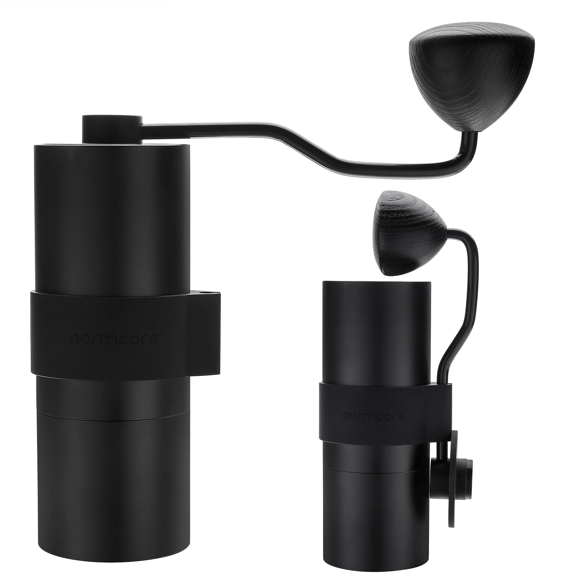 Premium Manual Coffee Grinder - 35g Capacity with CNC Stainless Steel 44mm Conical Burr | Adjustable Coarseness & Double Bearing System | Perfect for Home Brewing, Camping & Travel Coffee Enthusiasts