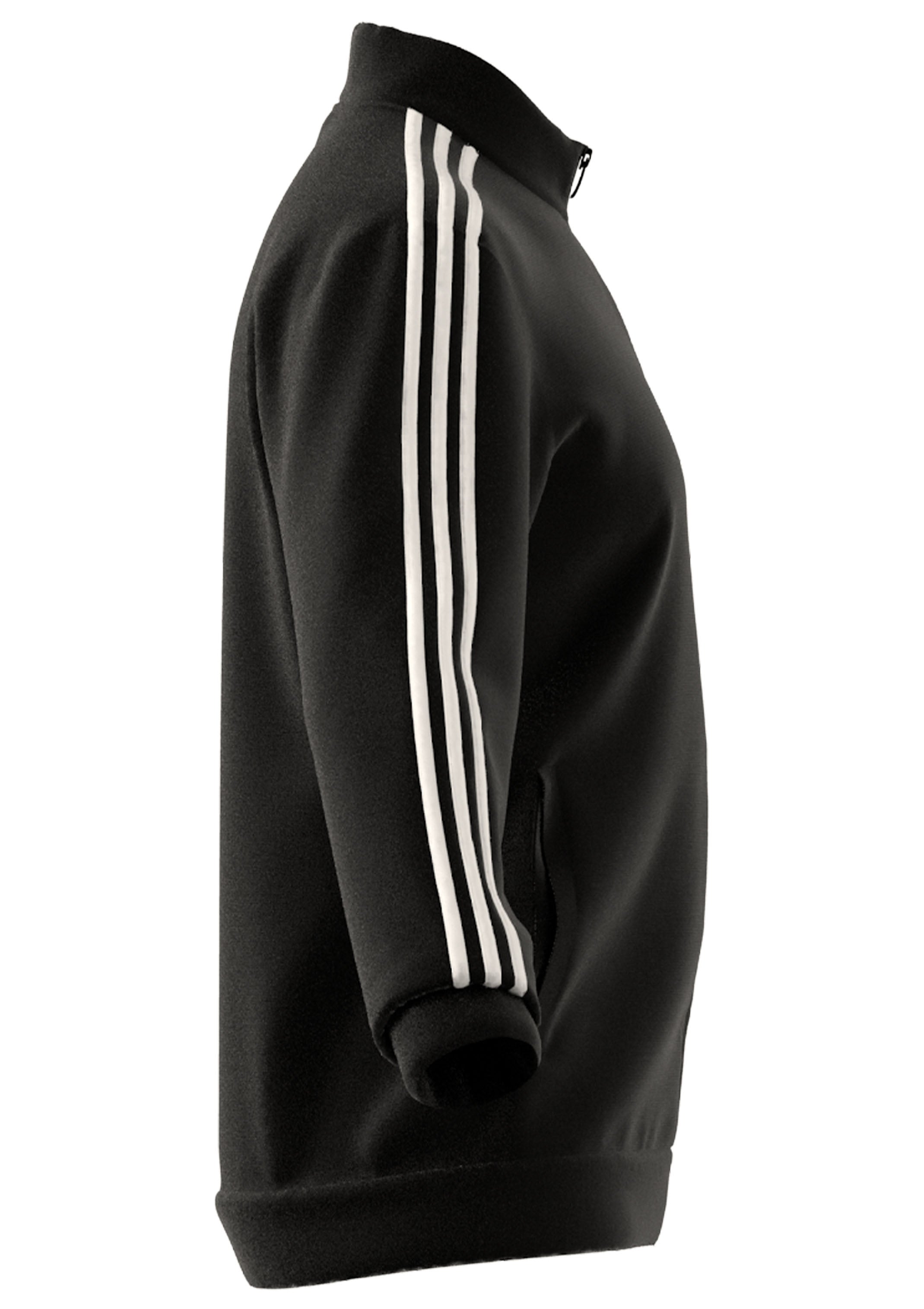 Adidas Men's Warm Up Tricot Jacket - Black | Lightweight Running Jacket for Training & Gym | Perfect for Jogging, Workouts & Outdoor Sports