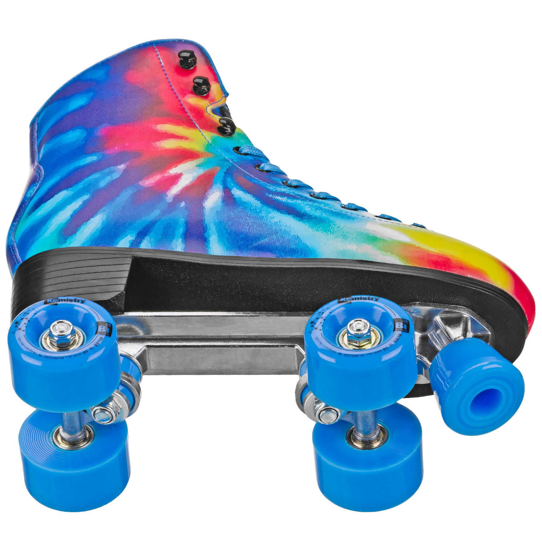 Groovee Freestyle Tie Dye Roller Skates for Women & Girls - Outdoor & Indoor Roller Skating - Perfect for Rinks, Parks, and Fitness