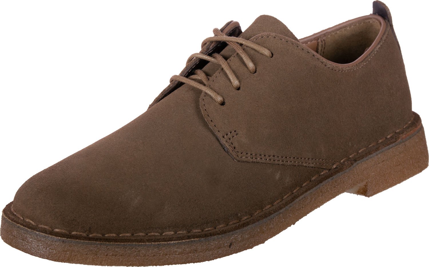 Clarks Original Desert Boots for Men - Classic London Cola Leather Casual Shoes | Perfect for Everyday Wear, Office & Outdoor Activities
