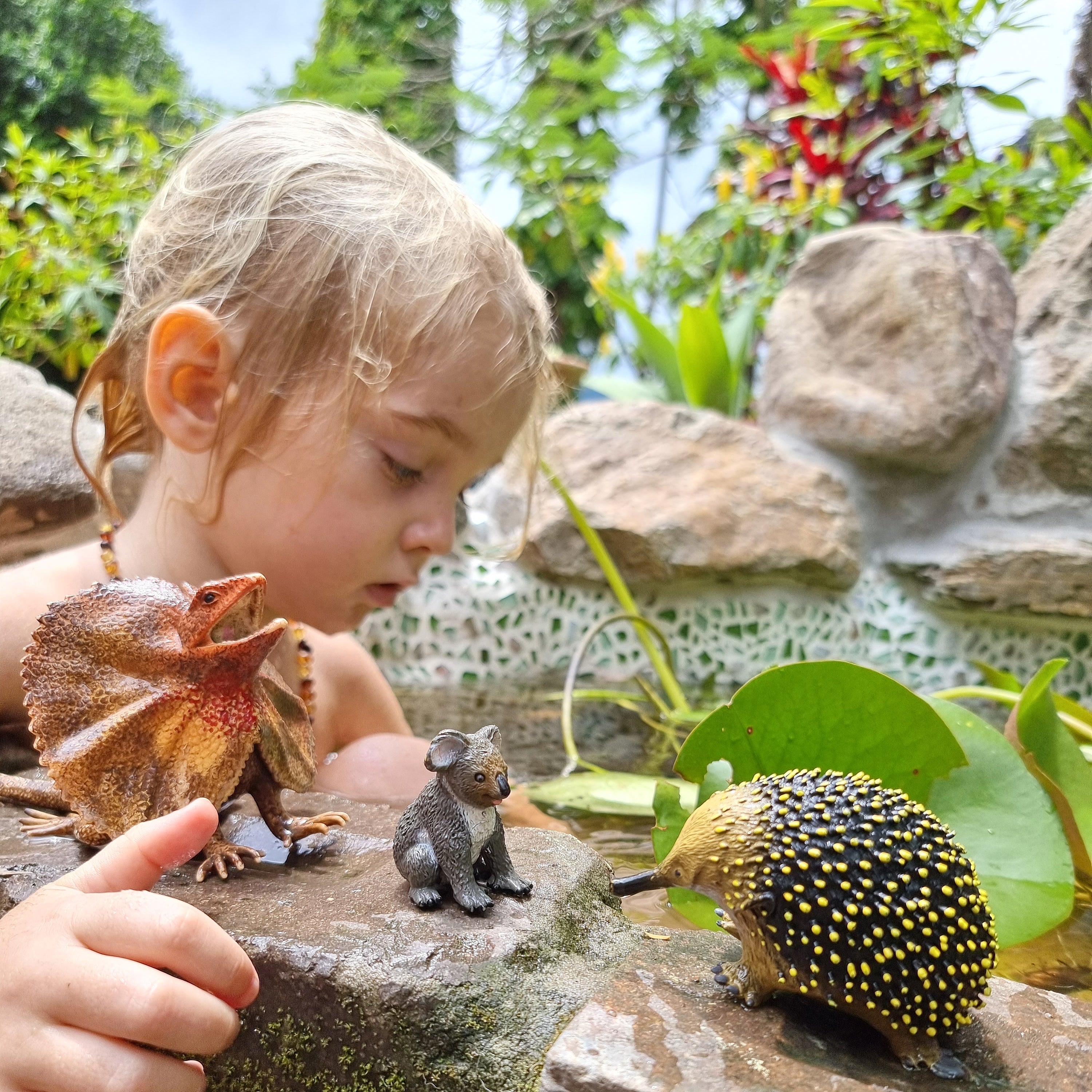 Realistic Australian Animal Figurines Set - Kangaroo, Koala, Wombat & More - Educational Wildlife Toys for Kids Collection | Perfect for Classroom, Playroom & Safari Themed Decor