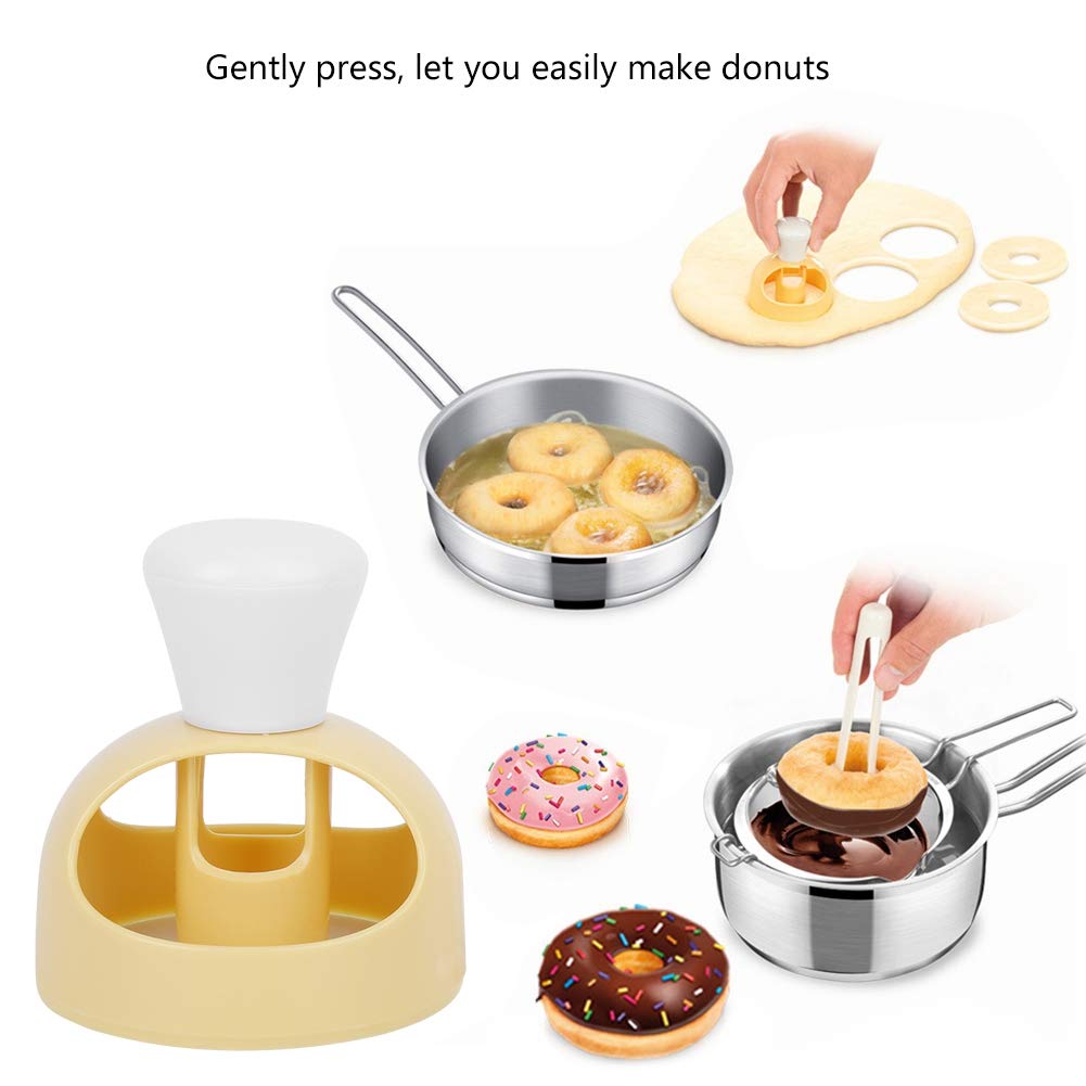 Zerodis Donut Maker - Pancake Cutter & Doughnut Baking Tool for Uniform Waffles, Cookies & Cakes | Perfect for Home Baking, DIY Desserts & Party Treats | Easy Batter Dispenser for Professional Results