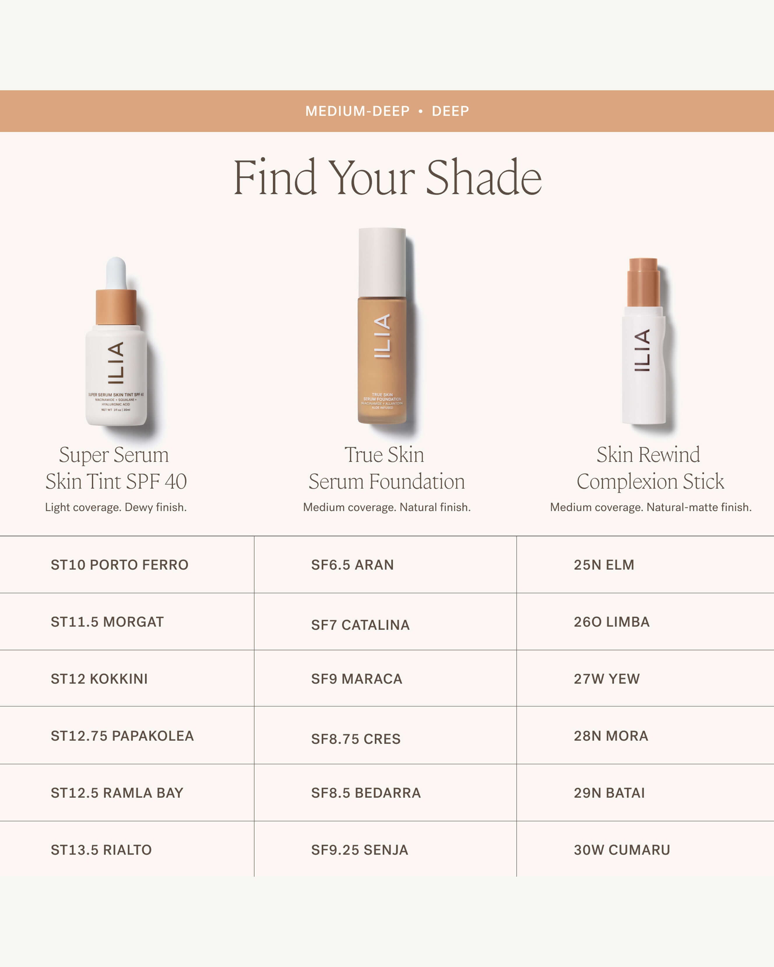 Best Super Serum Skin Tint SPF 40 - Lightweight Tinted Moisturizer with Sun Protection | Perfect for Daily Wear & Natural Makeup Look