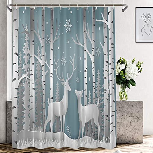 Christmas Reindeer 1 Silver
