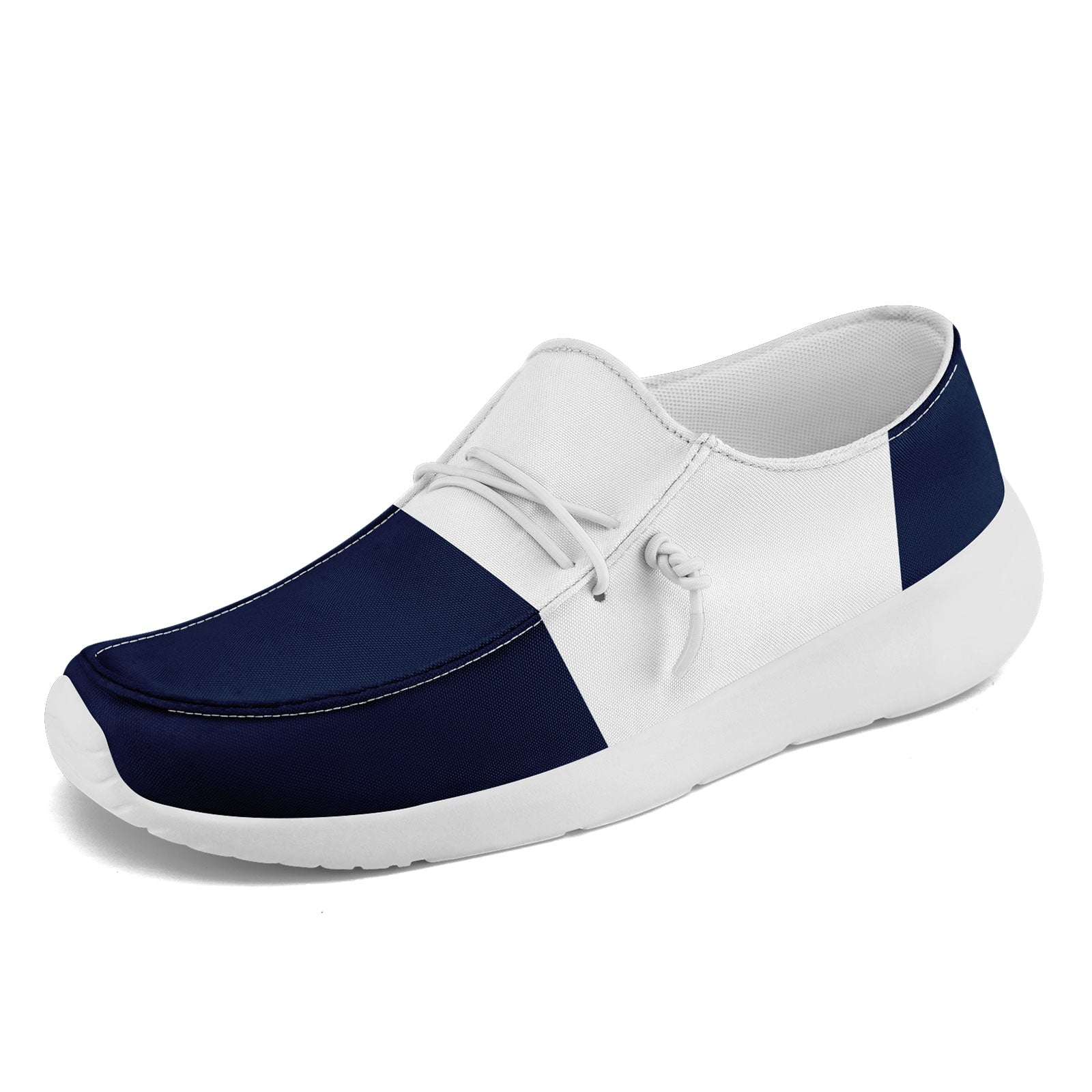 Custom Dallas Blue & White Personalized Sneakers - FN018 D020278 Size 9 | Handmade Online Customization for Sports, Casual & Gift Giving