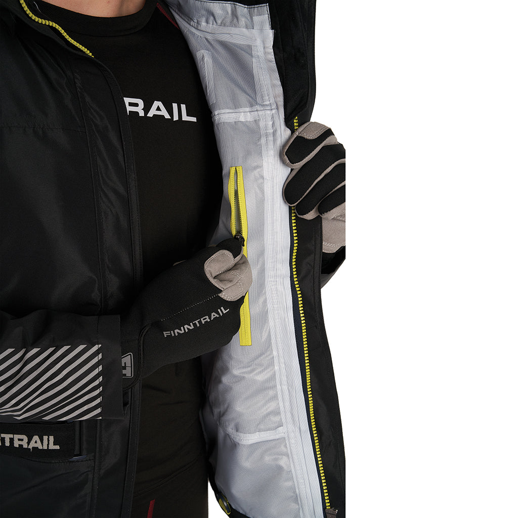 Men's Finntrail Mudway Jacket - Waterproof Hiking & Outdoor Adventure Jacket for Men - Perfect for Camping, Trekking & Mountain Climbing