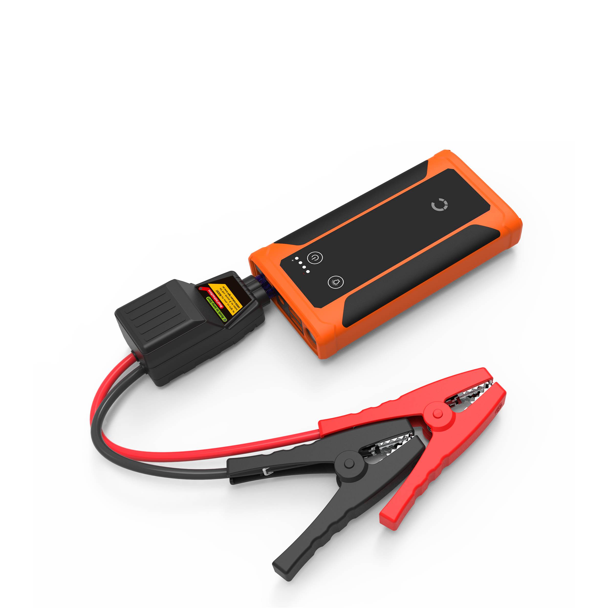 10,000mAh Portable Car Jump Starter with USB Power Bank - Emergency Battery Booster for Dead Car Battery & Mobile Device Charging on Road Trips & Outdoor Adventures