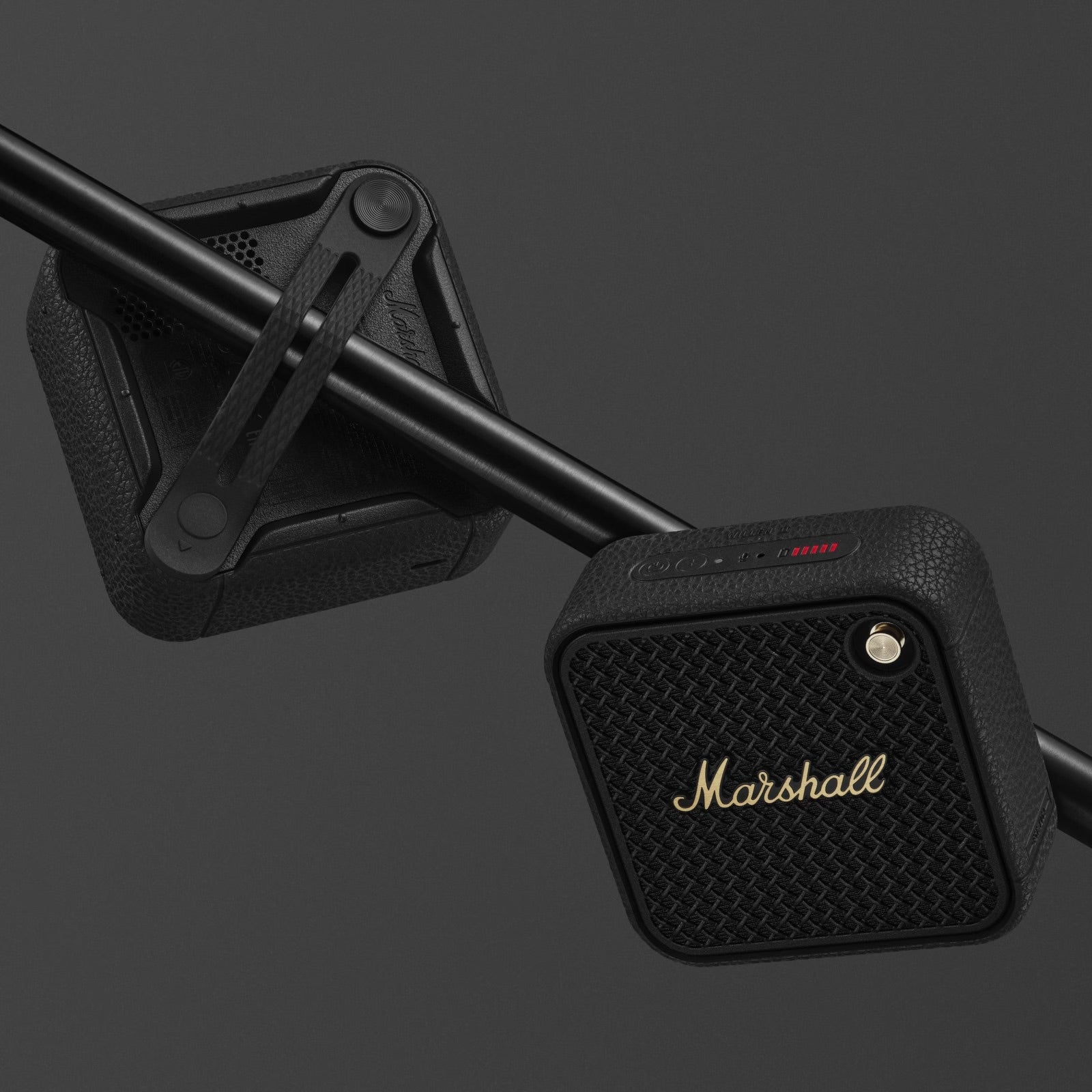 Marshall Willen II Portable Bluetooth Speaker - Wireless Outdoor Speaker with Rich Bass, IP67 Waterproof, 15+ Hours Playtime - Perfect for Travel, Camping, Beach & Home Use