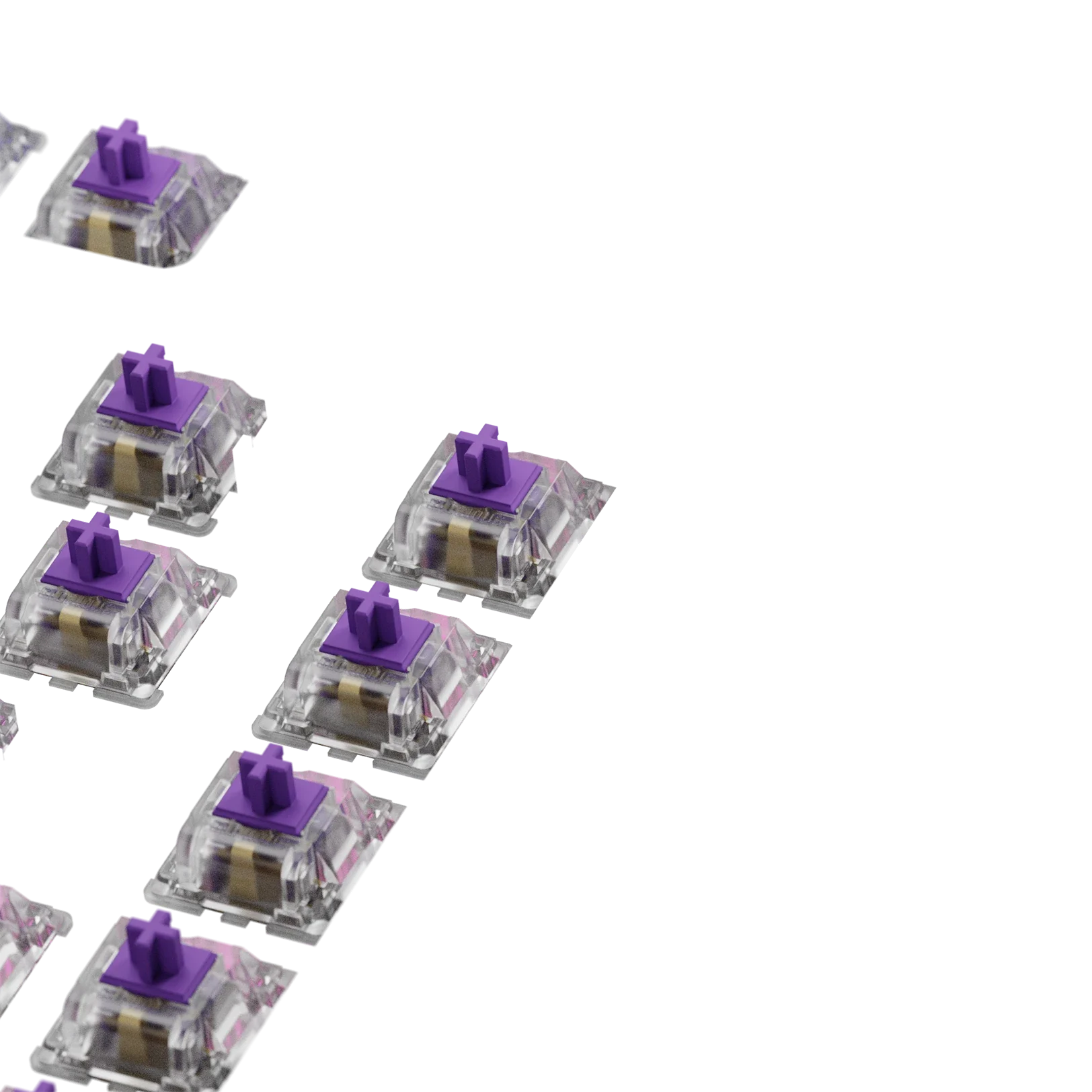 Glorious Mako Standard MX 75 ANSI Mechanical Keyboard Switches - Smooth Linear Switches for Gaming & Typing | Perfect for PC, Mac & Custom Keyboard Builds