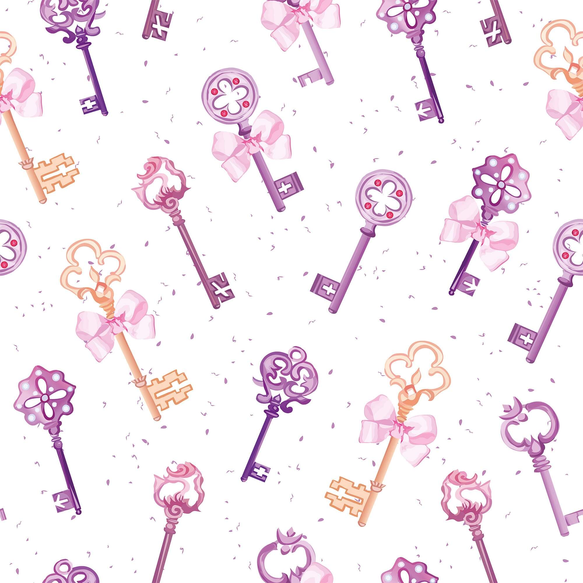 Gold and Purple Floral Peel and Stick Removable Wallpaper for Kids Room - Self-Adhesive Decorative Wall Covering for Nursery, Bedroom, Playroom & Dorm Decor