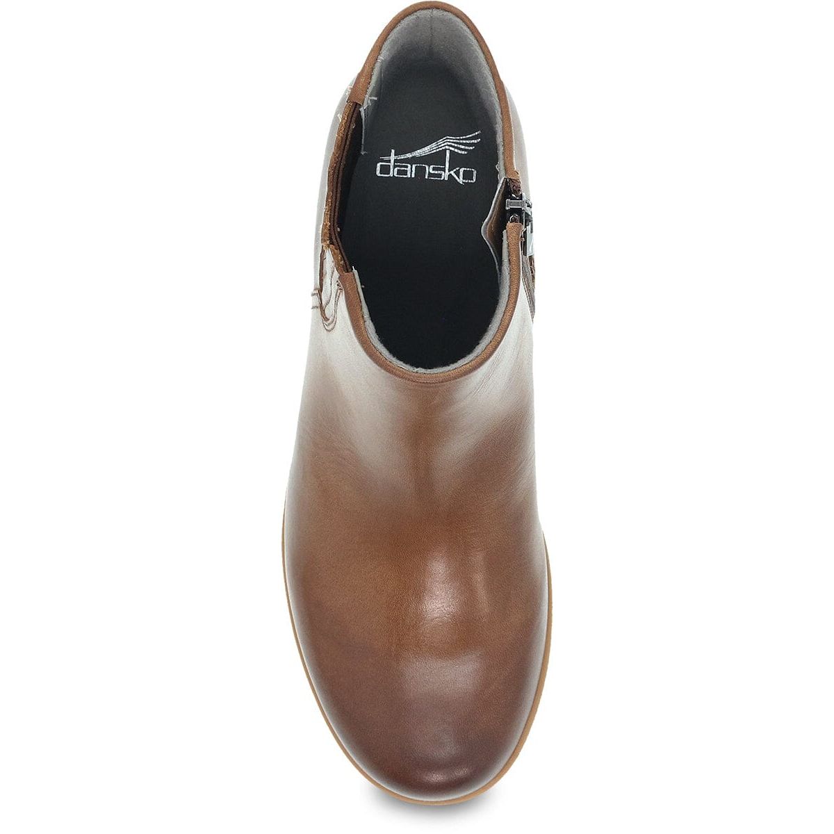 DANSKO DAISIE TAN Waterproof Leather Slip-On Clogs for Women - Comfortable Non-Slip Nursing Shoes for Healthcare Workers & Teachers | Final Sale