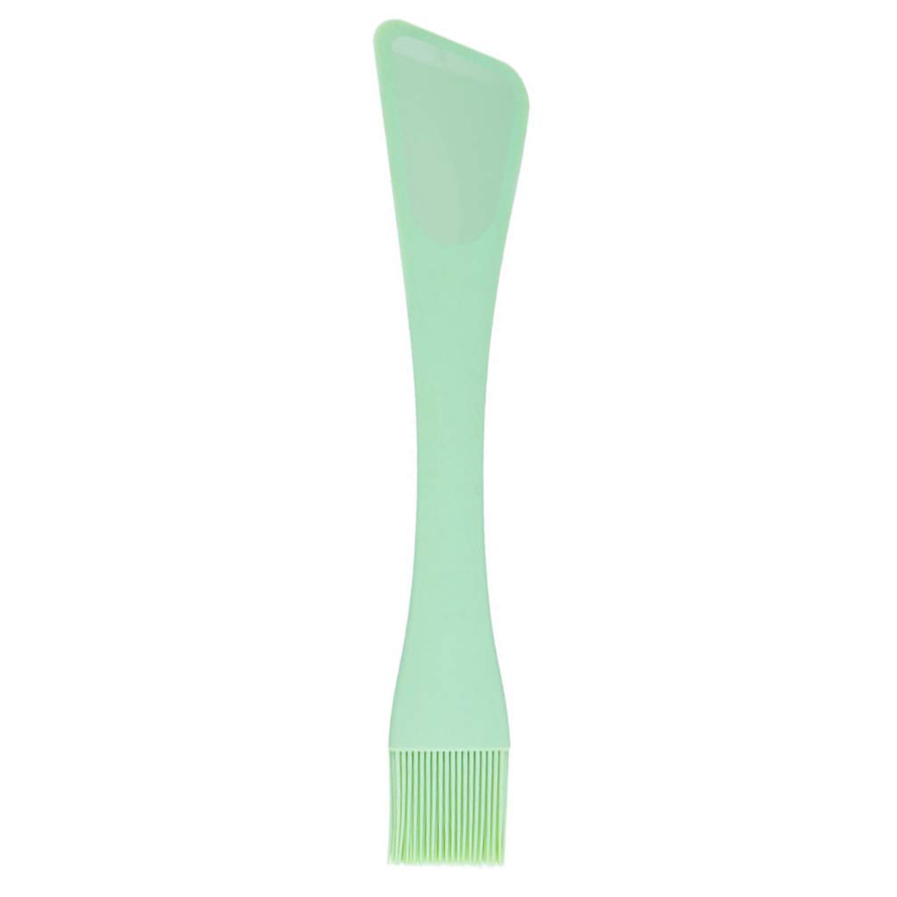 Dual Head Silicone Spatula & Oil Brush - 2-in-1 Baking Tool for Cake Decorating, Dough Scraping, Cream Spreading - Perfect for Kitchen, Baking & Cooking Essentials