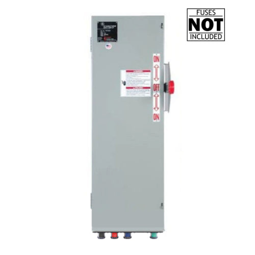 Cam Lock Fused Disconnect Switch Double Throw - Heavy Duty Electrical Safety Switch for Industrial Equipment & Power Distribution | Perfect for HVAC Systems, Generators & Motor Control Applications