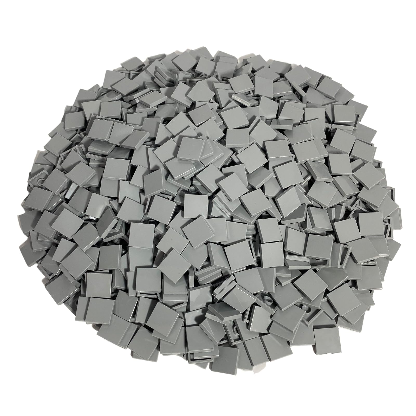 LEGO Bricks 3068 City - 2x2 Pivot Tile (20 Pieces), Light Gray - Perfect for Building & Customizing LEGO City Sets, DIY Projects & Creative Play
