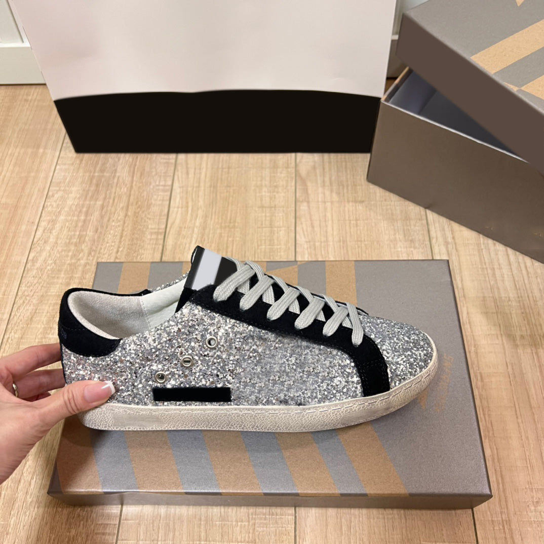 Golden Goose Delstar Sneakers - Stylish & Comfortable Distressed Leather Shoes for Men & Women | Perfect for Casual Wear, Street Style & Everyday Fashion