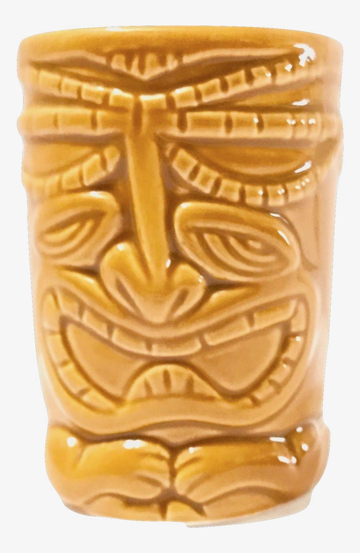 Hawaiian Entertainer Tiki Shot Mug - 1 oz Ceramic Cup for Tropical Cocktails, Party Drinks & Luau Themed Events - Perfect for Beach Parties, Themed Bars & Hawaiian Decor