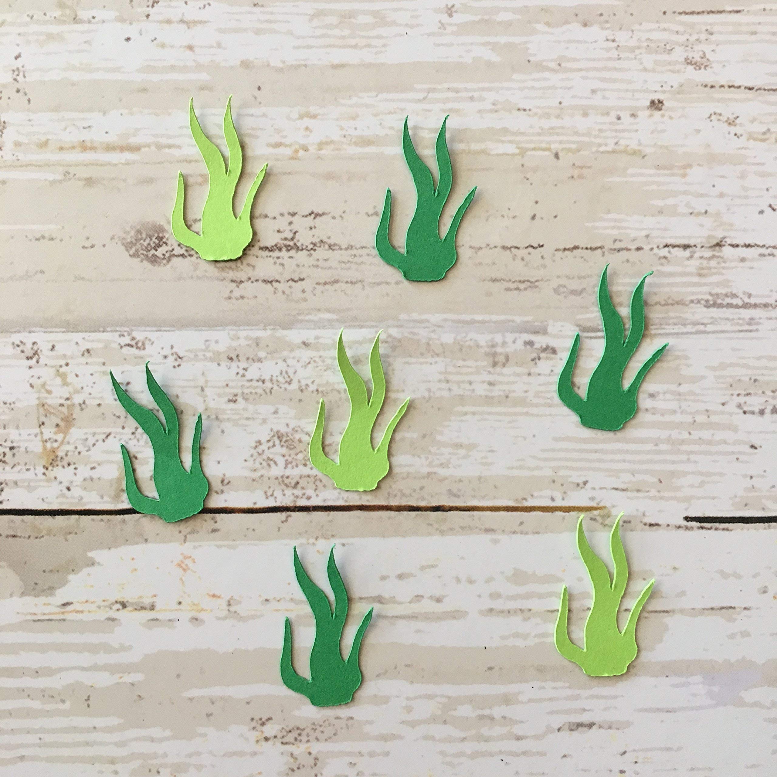 Eco-Friendly Seaweed Confetti & Ocean-Themed Party Decorations - Biodegradable Seaweed Cut-Outs for Beach Weddings, Baby Showers & Underwater Birthday Parties