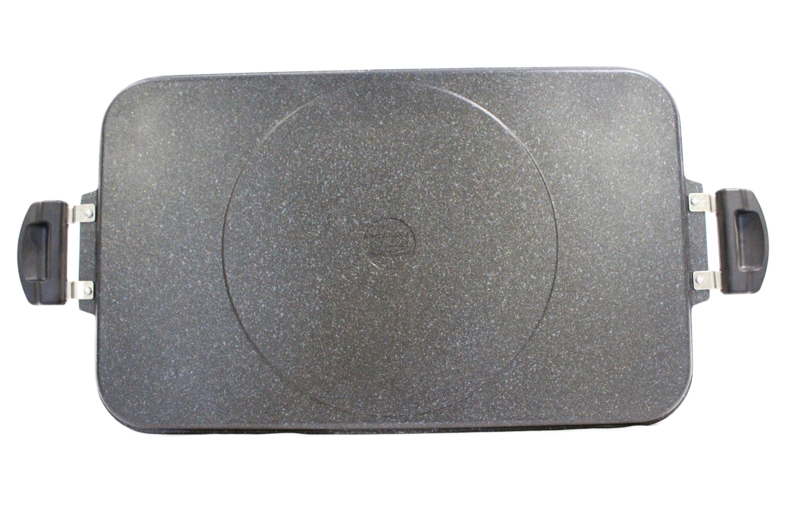 7.5 Inch Small Tortilla Press with Thick Marble Cast Aluminum Griddle 19x11 - Heavy Duty Cast Iron Tortilla Maker for Mexican Cuisine, Perfect for Making Homemade Tortillas, Quesadillas, and Flatbreads