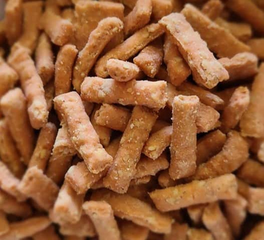 Golden Flavor Cheesy Garlic Sesame Sticks - 12 oz Bags (14 Pack) - Perfect for Snacking, Parties & Movie Nights