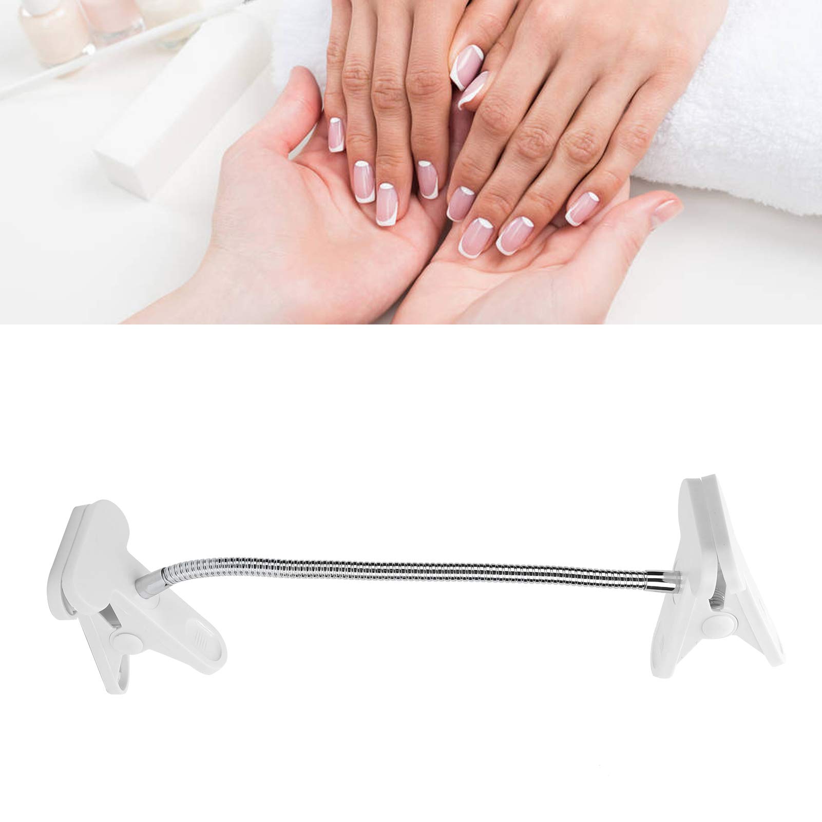 Professional Nail Art Practice Hand Model Holder - Manicure Tools & Equipment with Hand Fixing Clamp for Nail Artists | Perfect for Salon, Home Practice & Nail Art Training