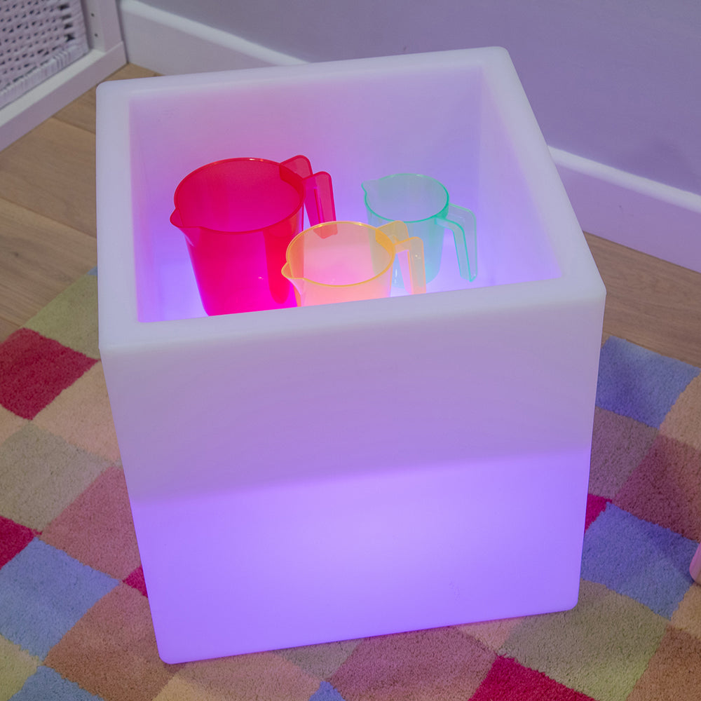 Sensory Mood Play Cube for Kids - Stress Relief & Anxiety Toy with Textured Sides - Perfect for Autism, ADHD, Fidgeting & Classroom Focus (6-Piece Set)