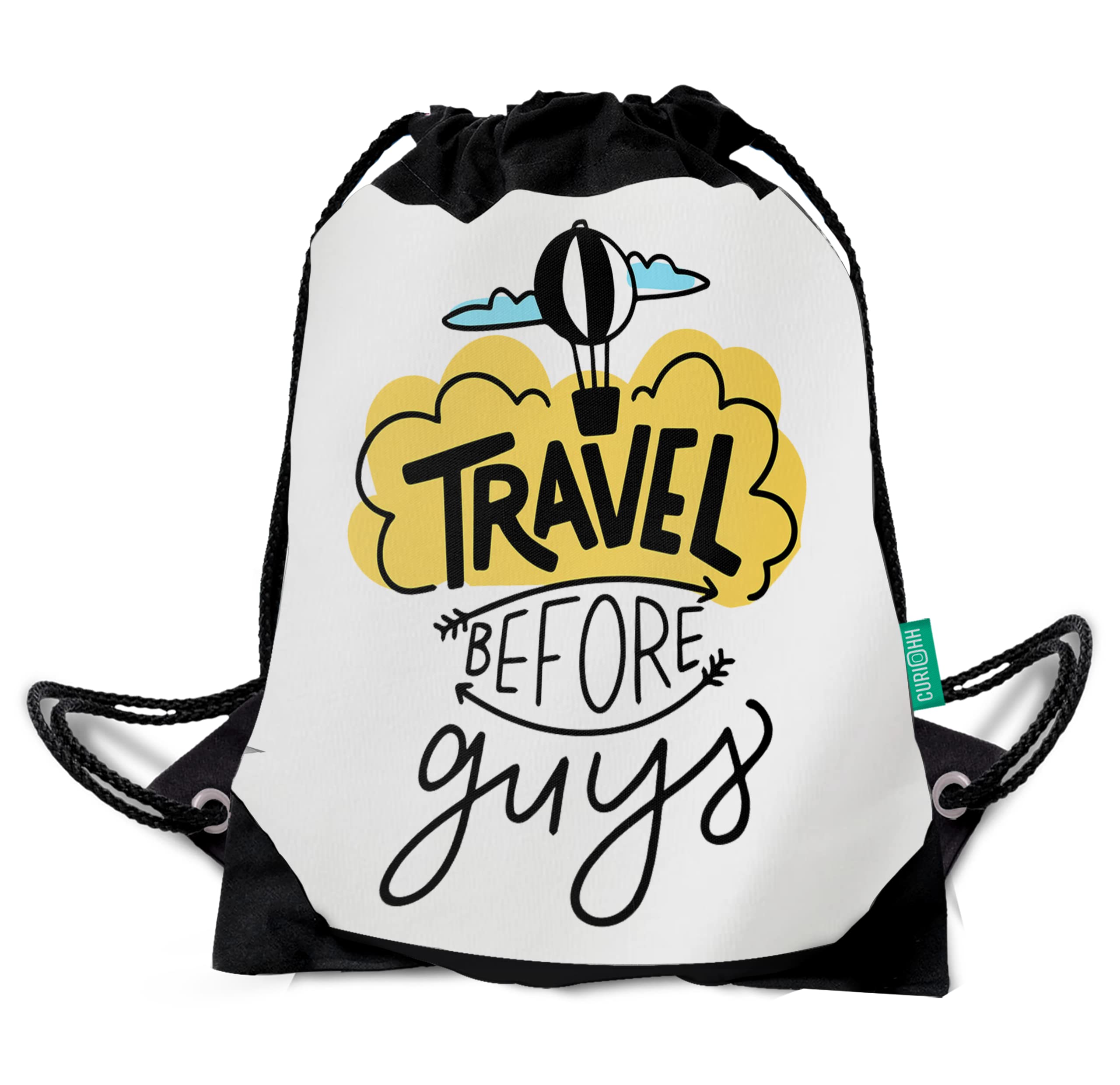 10L Lightweight Drawstring Backpack for Travel, Gym & Sports - Compact Water-Resistant Daypack for Men & Women | Perfect for Hiking, Beach, School & Daily Use