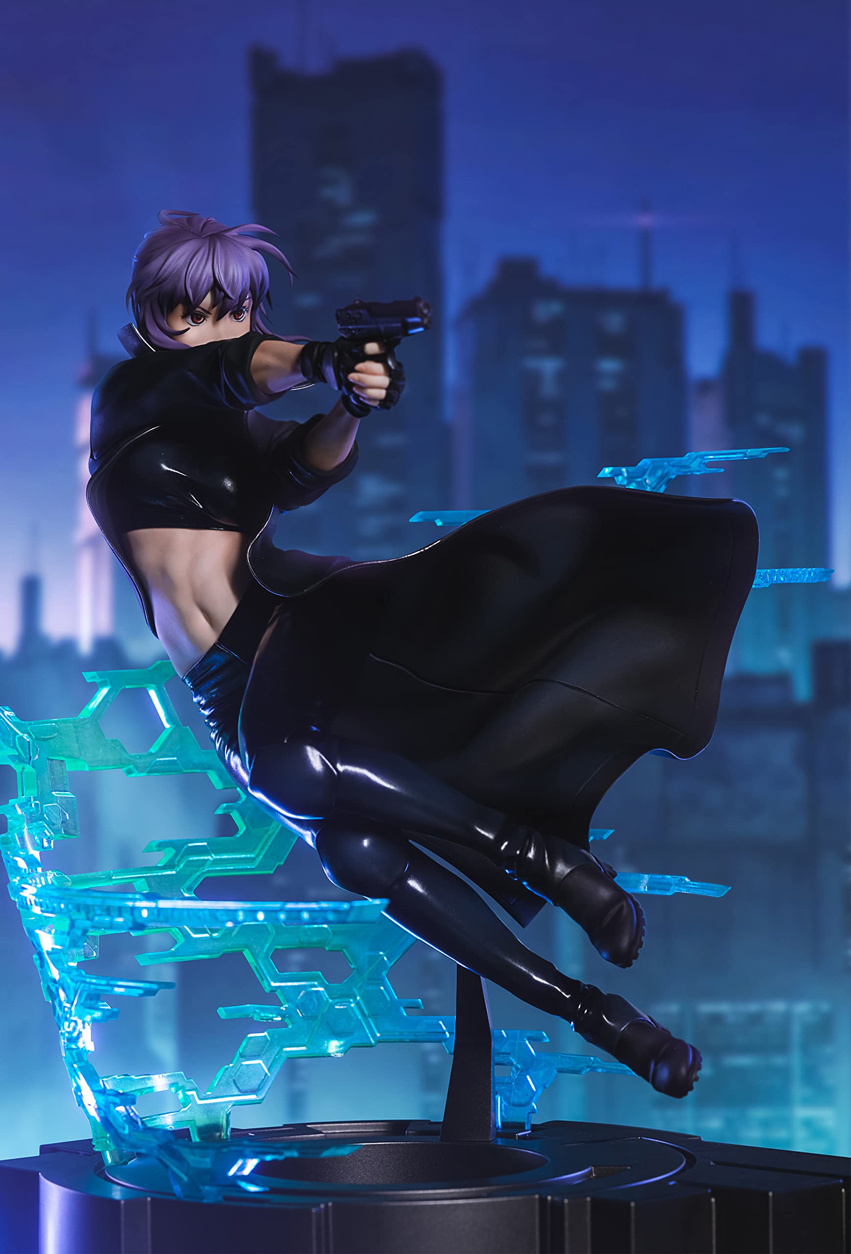 Ghost in The Shell: Stand Alone Complex 2nd GIG - Motoko Kusanagi 1:7 Scale PVC Figure - Anime Collectible for Fans & Display - Perfect for Home, Office, or Gaming Room Decor