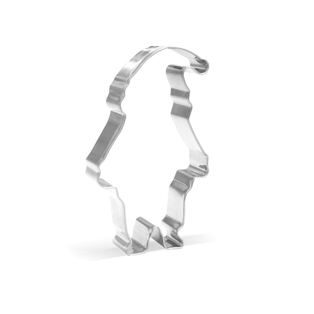 4.8 Inch Stainless Steel Santa Cookie Cutter - Christmas Baking Decorations for Holiday Cookies, Gingerbread, and Festive Treats